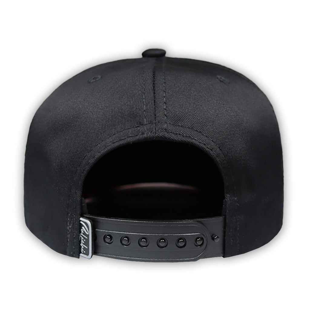 GORRA CULICHI CAPS BLACK ALIEN PLACA SOLIDA