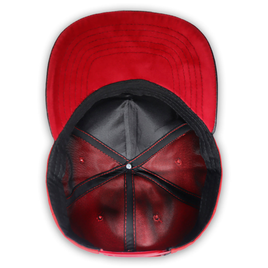 GORRA CULICHI CAPS RED ALIEN PLACA SOLIDA