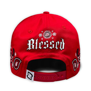 DESING CAPS BLESSED ROJA