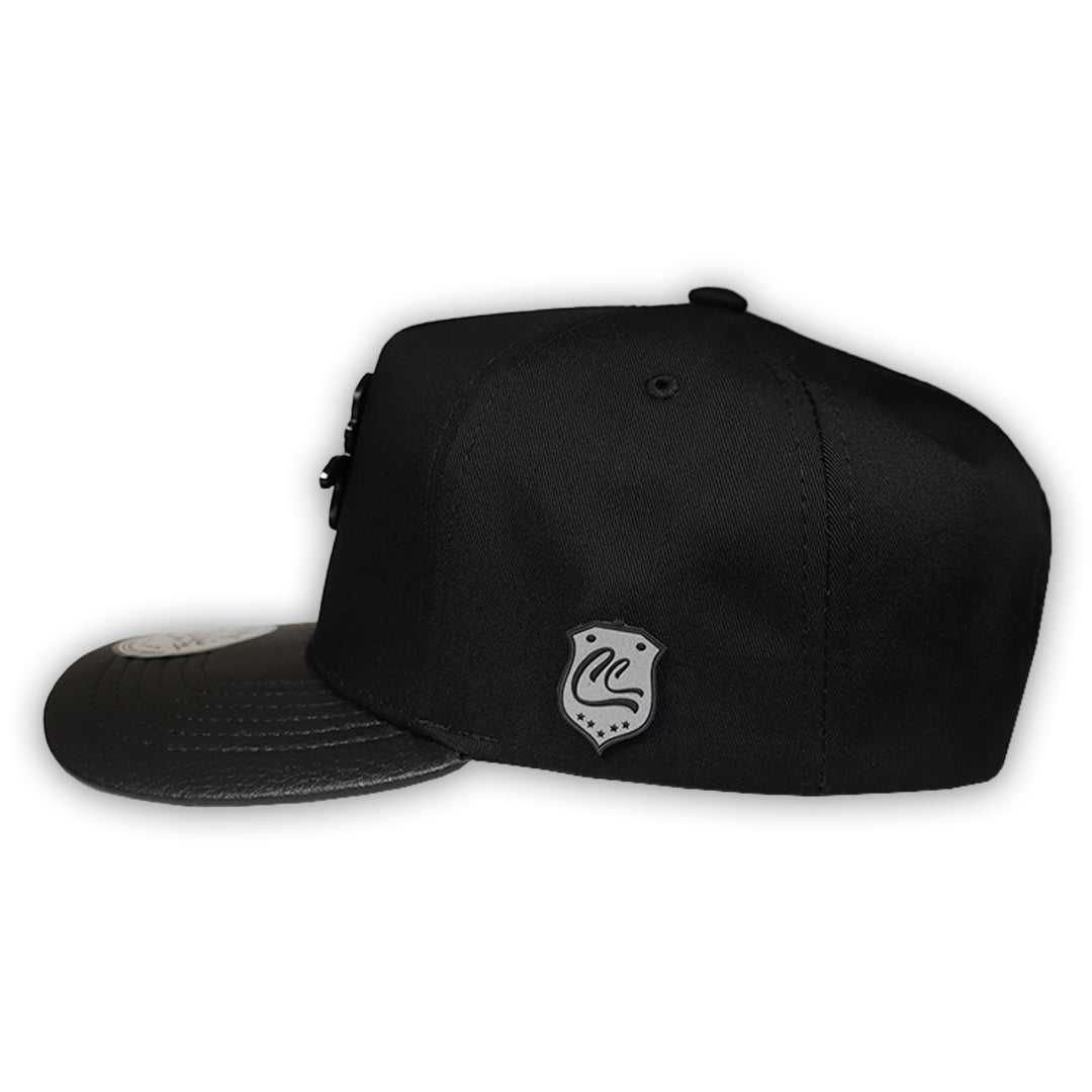 GORRA CULICHI CAPS BAD BOY PLACA BLACK SOLIDA