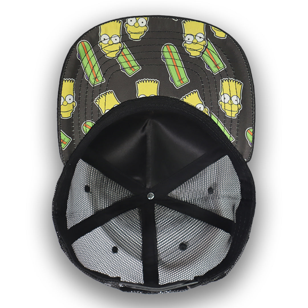 GORRA CULICHICAPS BAD BOY BLACK TRUCKER GOMA