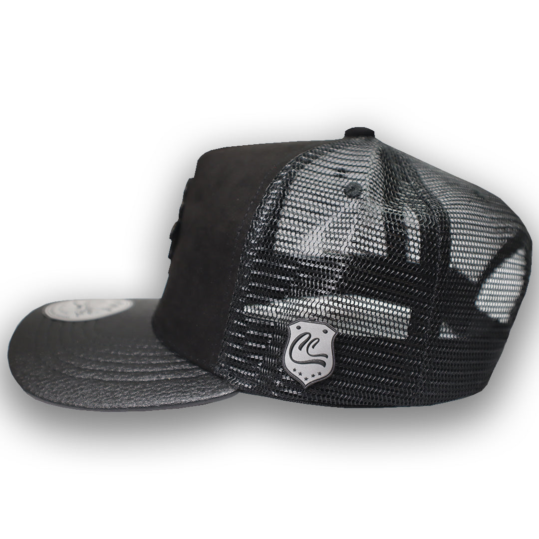 GORRA CULICHICAPS BAD BOY BLACK TRUCKER GOMA