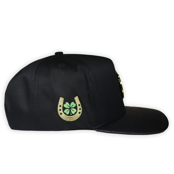 GORRA PIGUI CAPS LUCKY HORSE BLACK