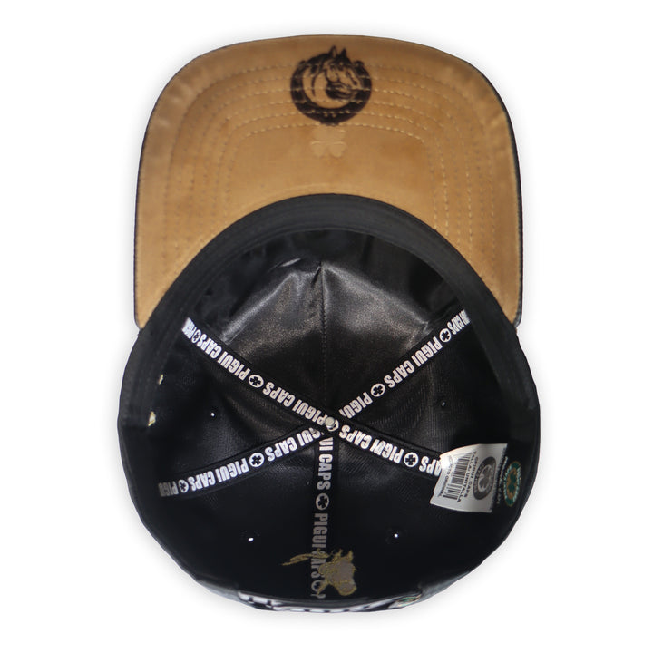 GORRA PIGUI CAPS LUCKY HORSE BLACK