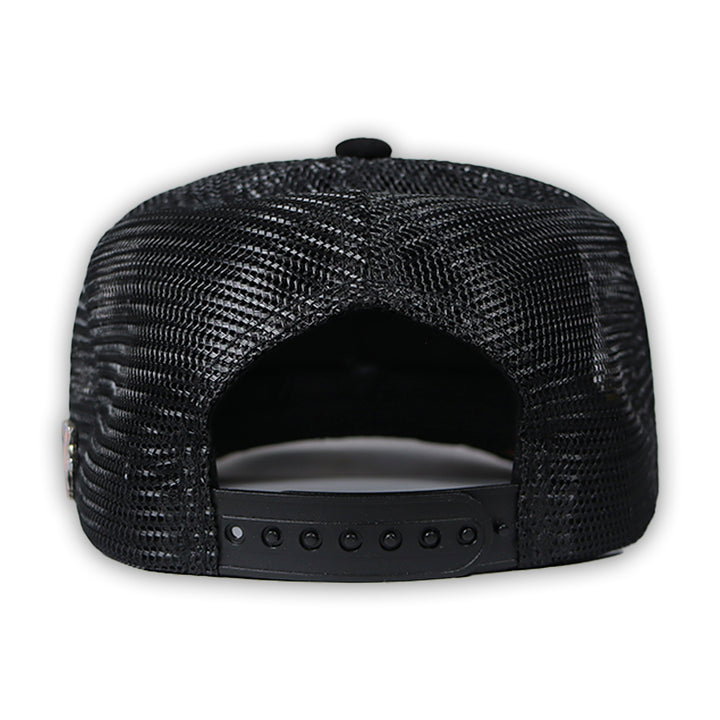 GORRA JA HATS CHIKEN GAMUZA NEGRA