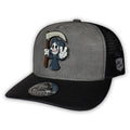 GORRA CULICHI CAPS DEAD SKULL PLACA GRAY TRUCKER
