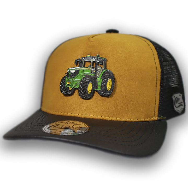 GORRA CULICHICAPS EL TRACTOR MOSTAZA TRUCKER