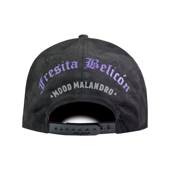 GORRA VAGO STYLE FRESA BELICON BLACK CURVA GAMUZA