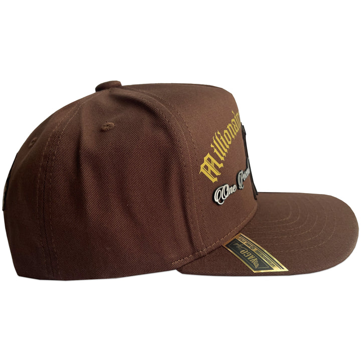 Gorra Vago Style 1% Brown Curva Gabardina