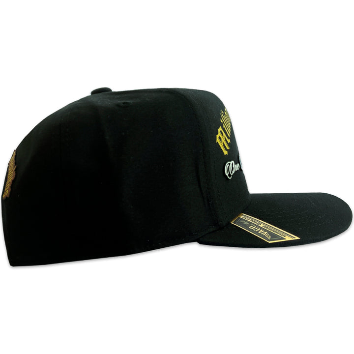 Gorra Vago Style 1% Negra Piel de Durazno Curva