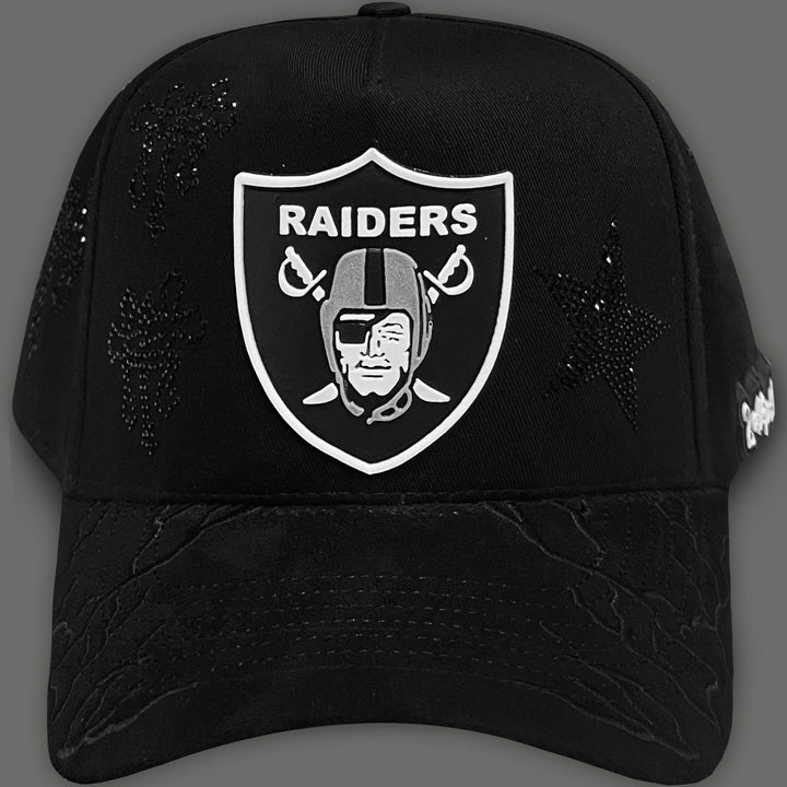 GORRA 2DKPS RAIDERS BRILLOS