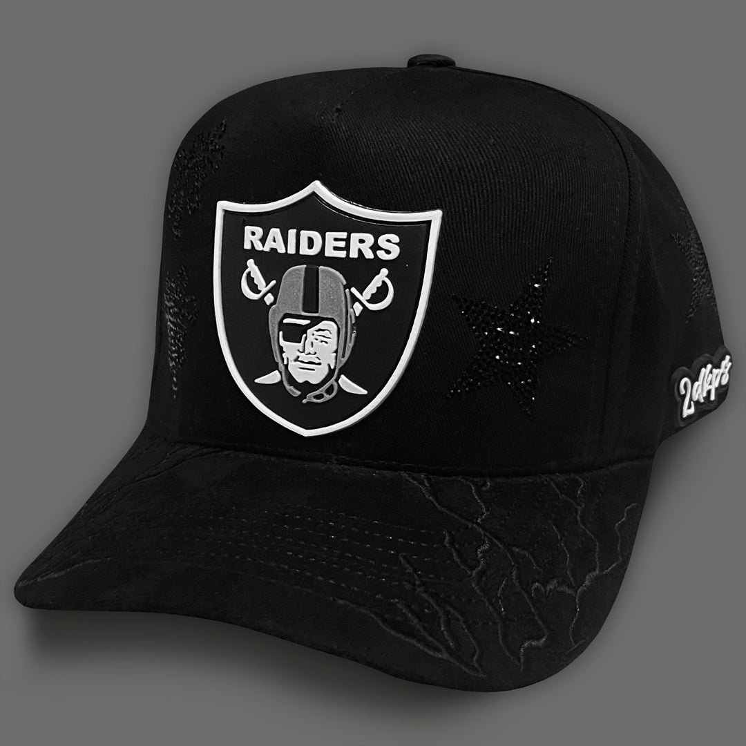 GORRA 2DKPS RAIDERS BRILLOS