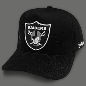 GORRA 2DKPS RAIDERS BRILLOS