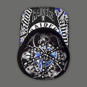 GORRA 2DKPS RAIDERS BRILLOS