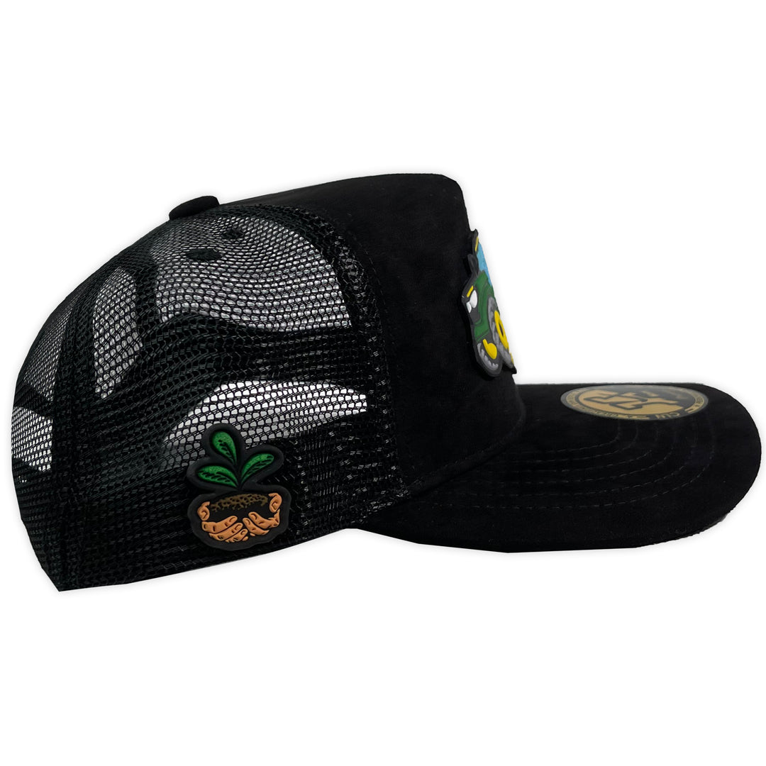 Gorra ja hats yo soy agricultor tractor goma negro trucker