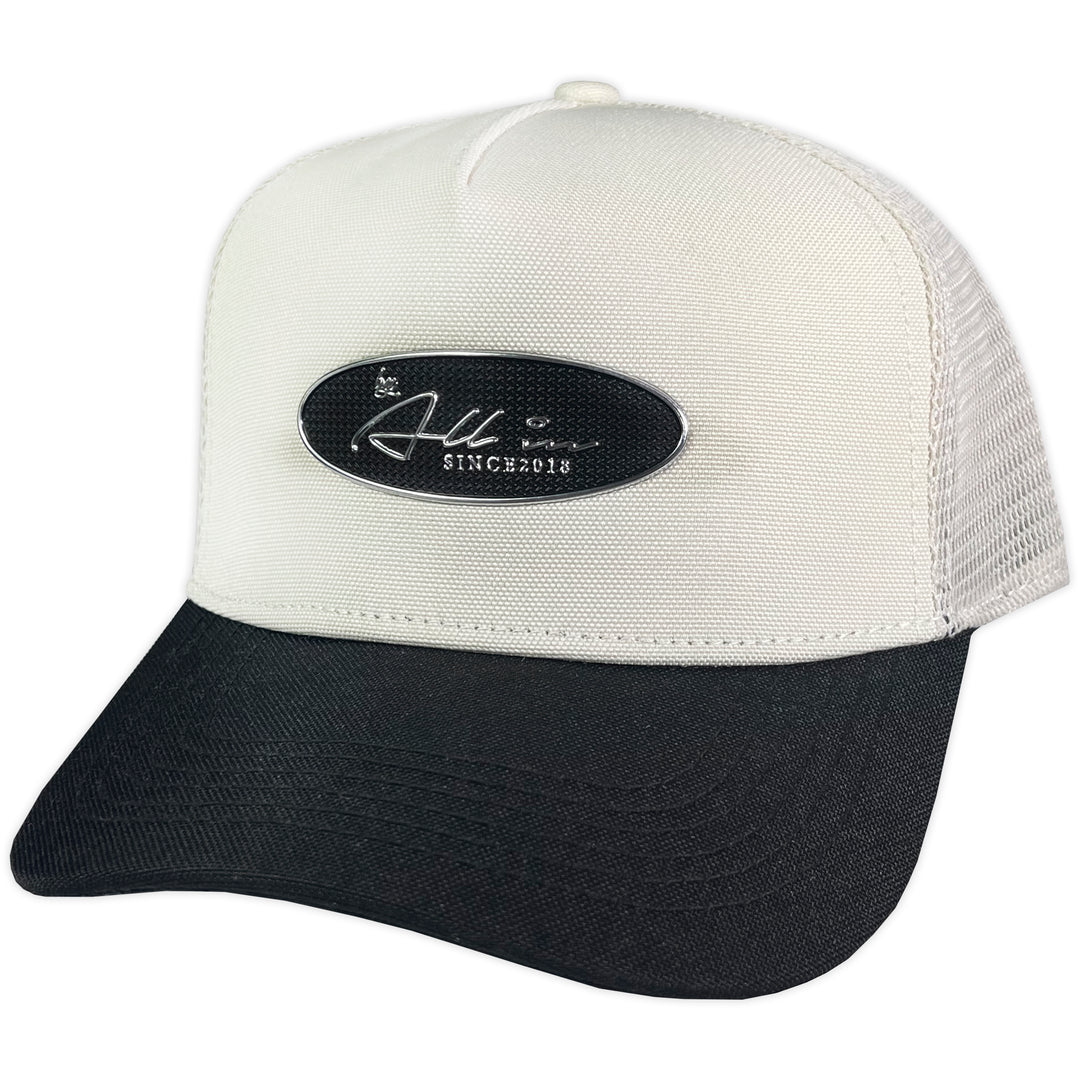 GORRA ALL IN BRAND CHROME HUESO TR