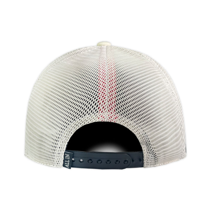 GORRA ALL IN BRAND CHROME HUESO TR