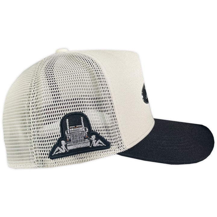 GORRA ALL IN BRAND CHROME HUESO TR