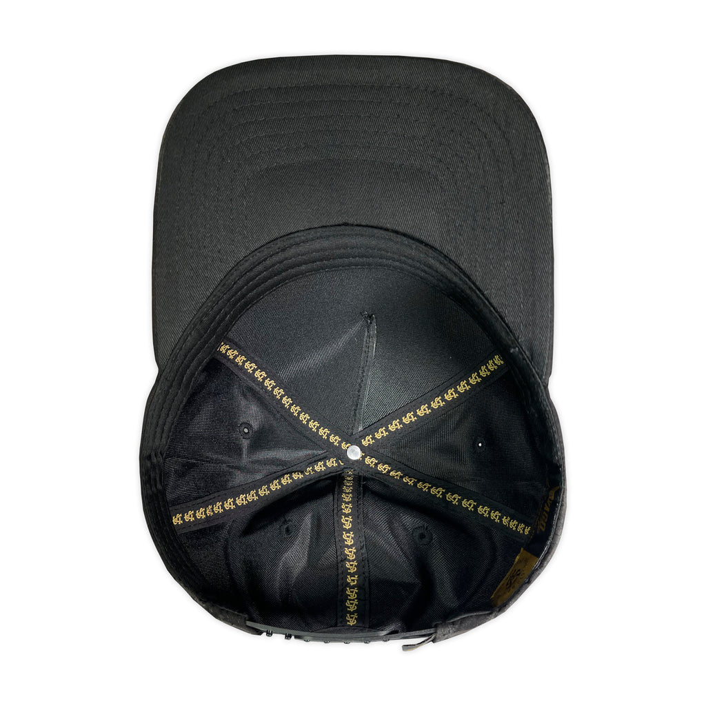 GORRA VAGO STYLE AMADO CARRILLO GOLD LAUREL PLACA GAMUZA