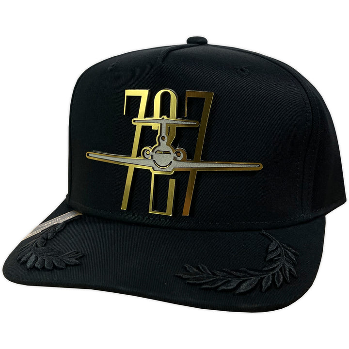 Gorra Vago Style Amado Carrillo Black Black Laurel Curva