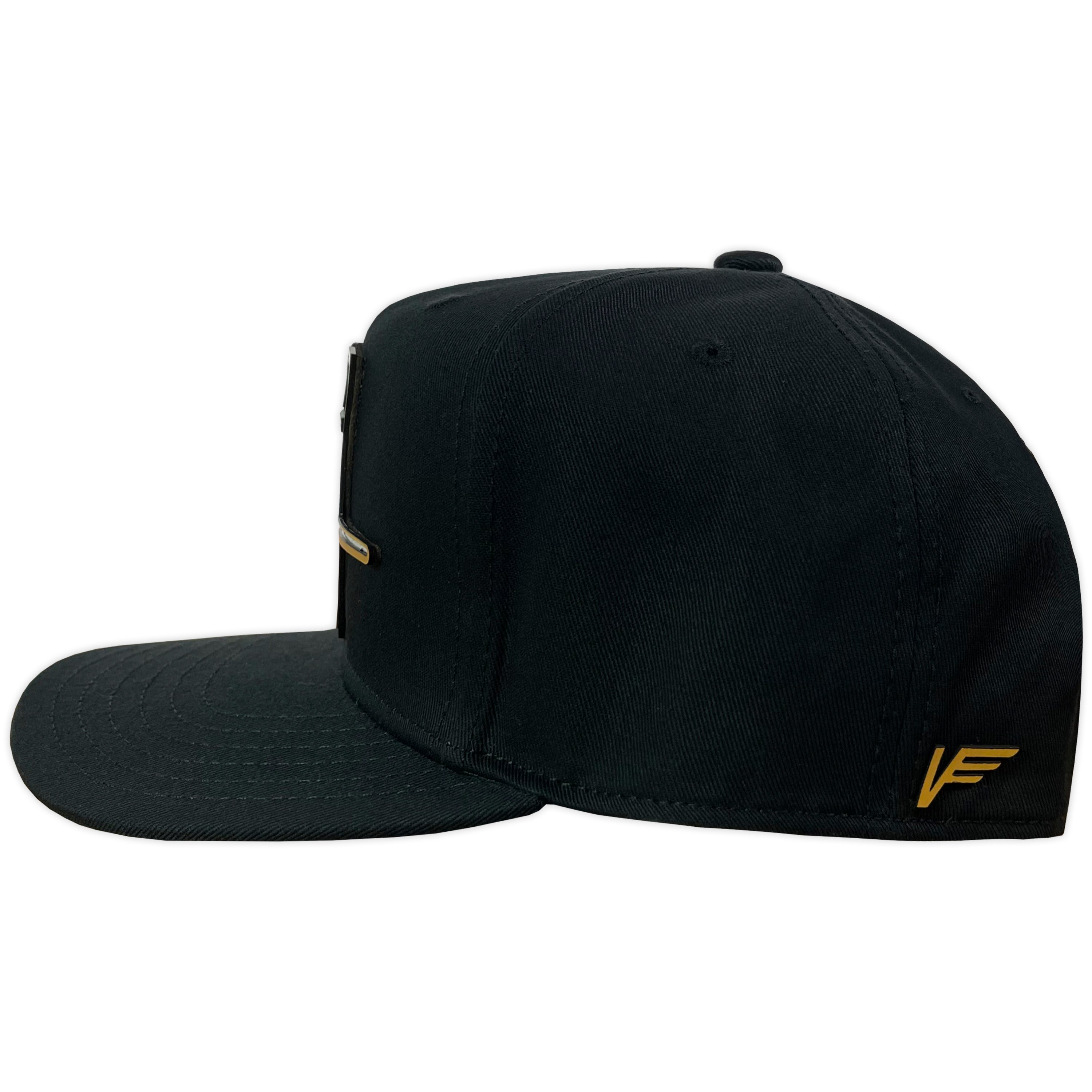 Gorra Vago Style Amado Carrillo Black Black Bullets Under Curva