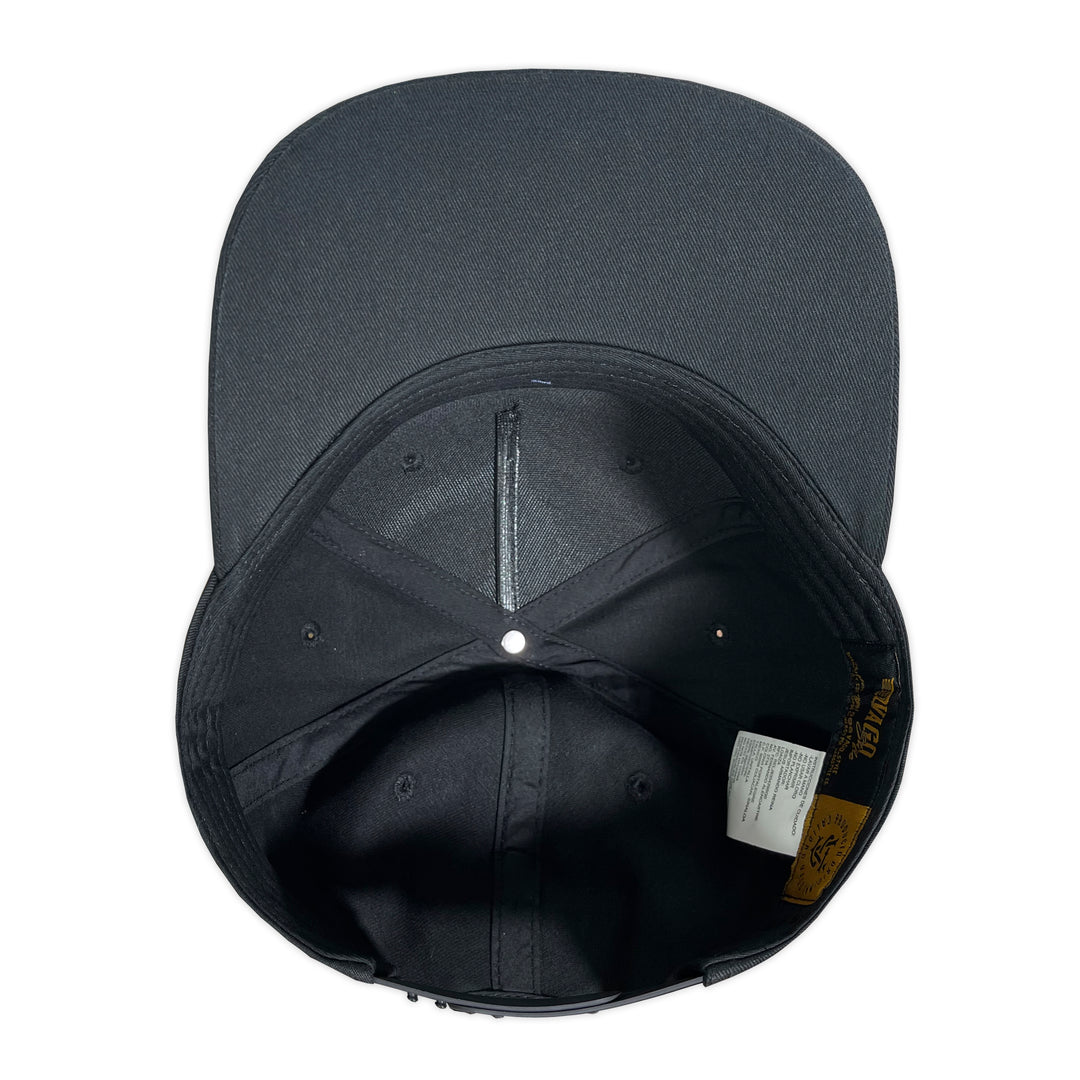 Gorra Vago Style Amado Carrillo Black/Gold Laurel Curva