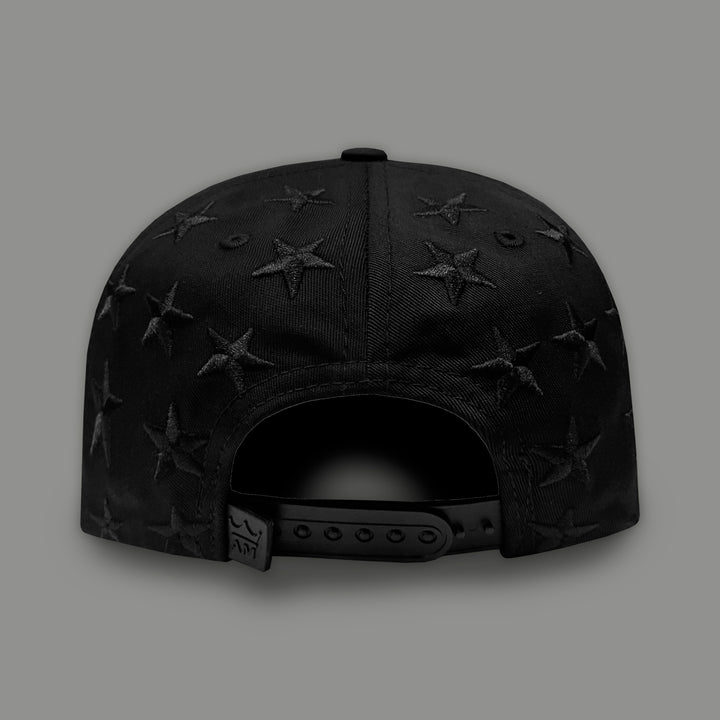 GORRA AM HATS COW SKULL BLACK CRYSTAL