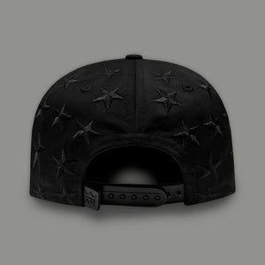 GORRA AM HATS COW SKULL BLACK CRYSTAL