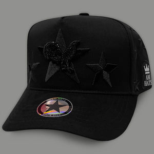 GORRA AM HATS GALLO BLACK CRYSTAL