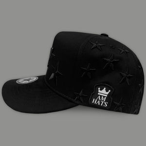 GORRA AM HATS GALLO BLACK CRYSTAL