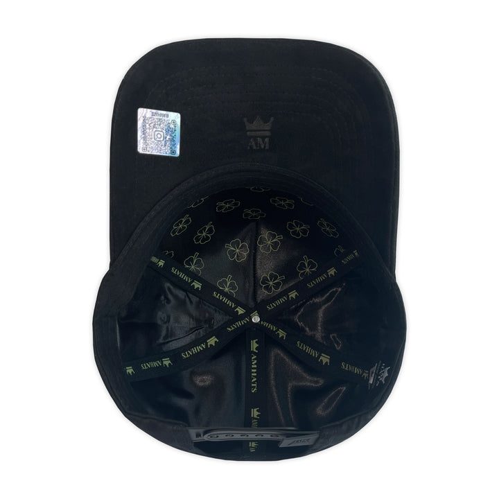 Gorra AM HATS TREBOL CURVA BLACK