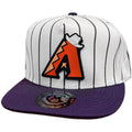 Gorra MVC AVENIDAS SUNS WHITE PURPLE VISERA PLANA