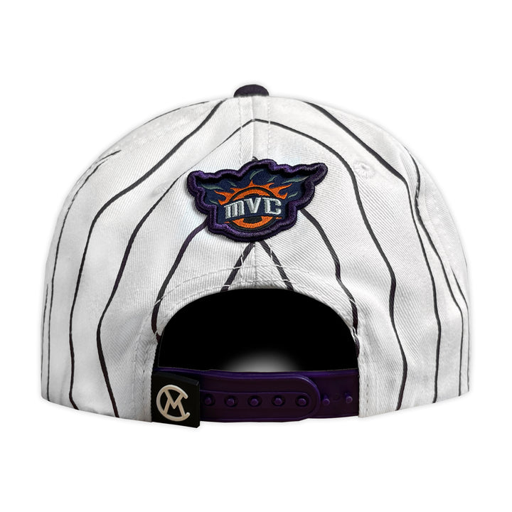 Gorra MVC AVENIDAS SUNS WHITE PURPLE VISERA PLANA