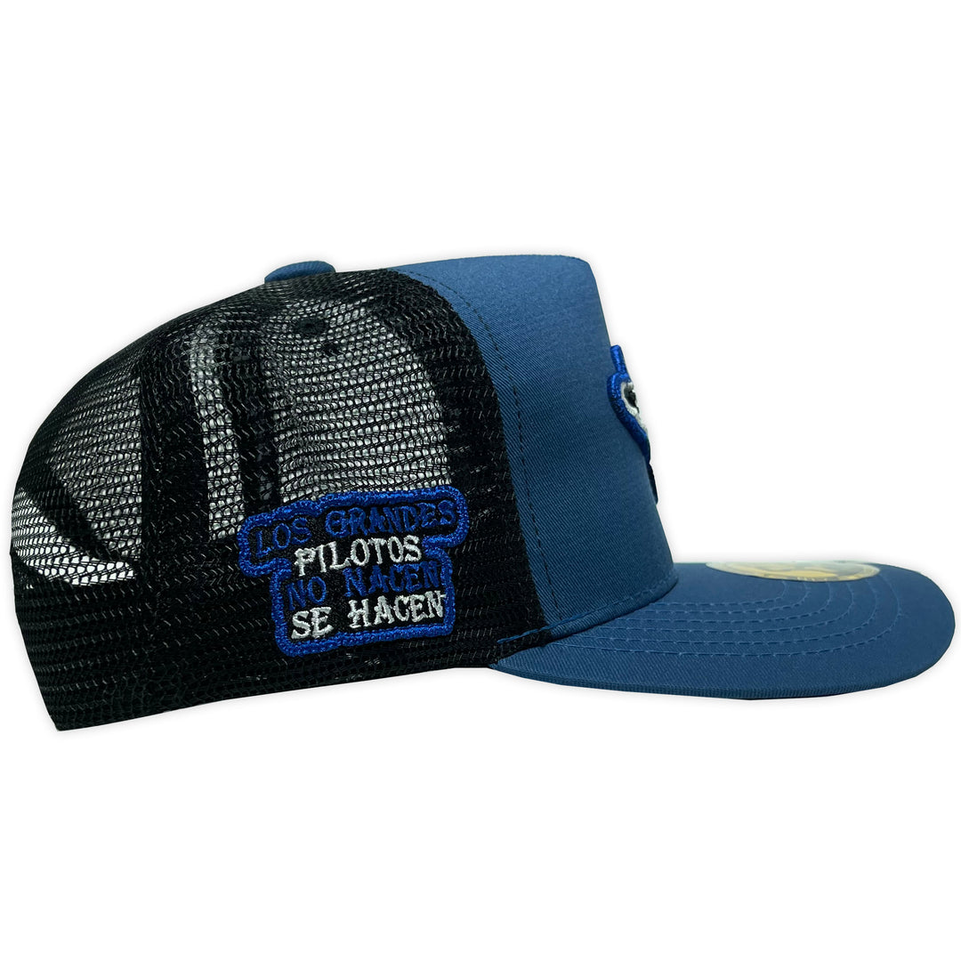 Gorra ja hats avioneta blue trucker