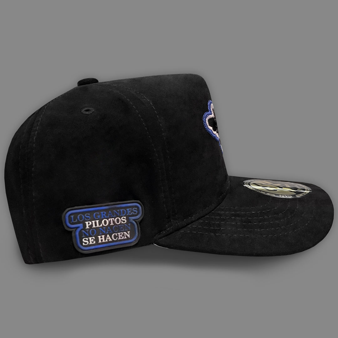 GORRA JA HATS AVIONETA GAMUZA NEGRA