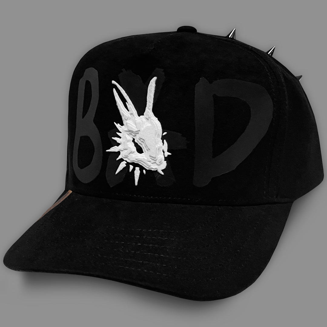 GORRA VAGO STYLE BAD BUNNY FULL SUEDE CURVA TELA
