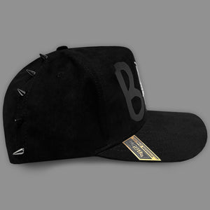 GORRA VAGO STYLE BAD BUNNY FULL SUEDE CURVA TELA