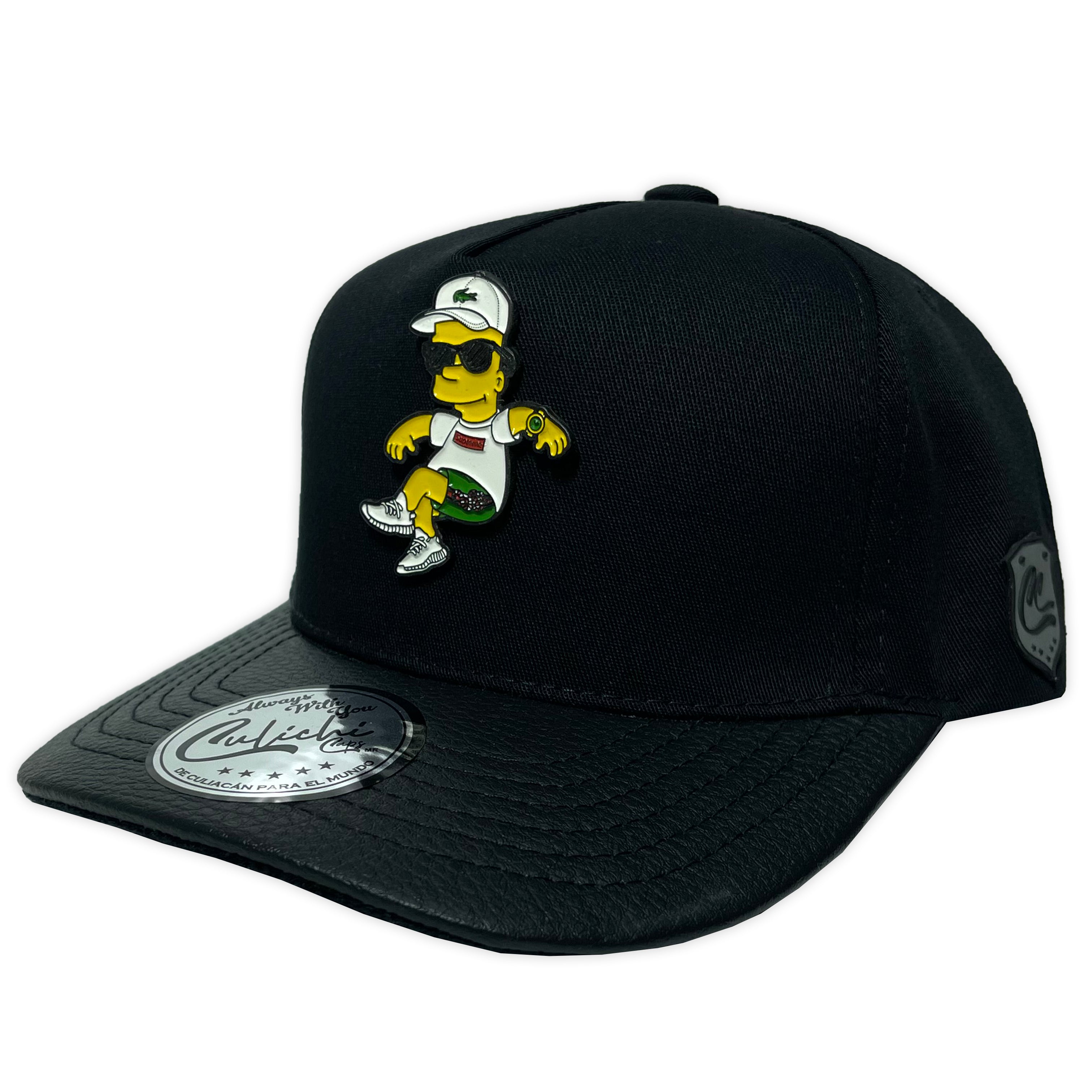 Gorra Culichi Caps Kids Bart placa gabardina