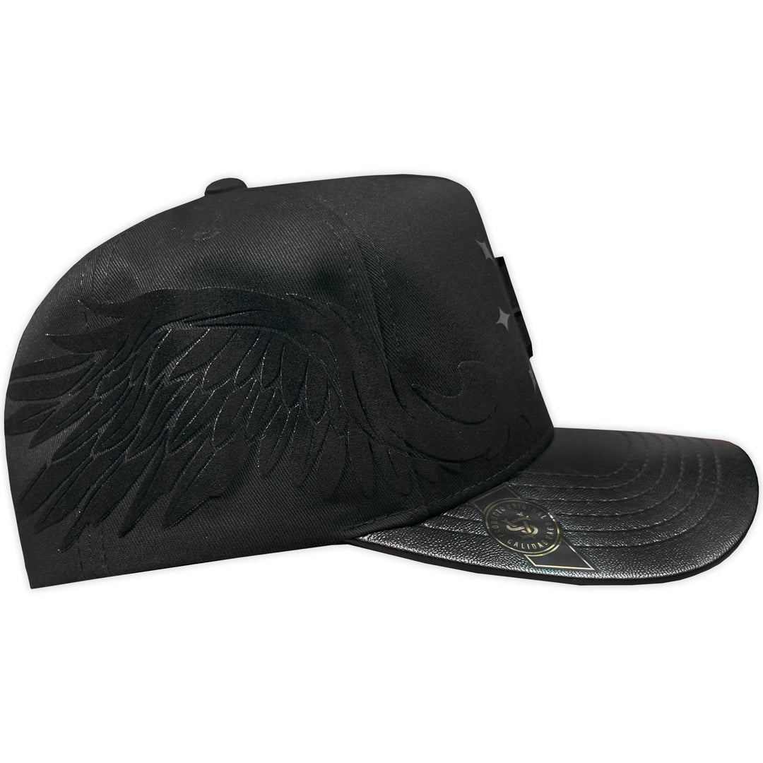 Gorra VAGO STYLE BLACK ANGELS VISERA VINIPIEL