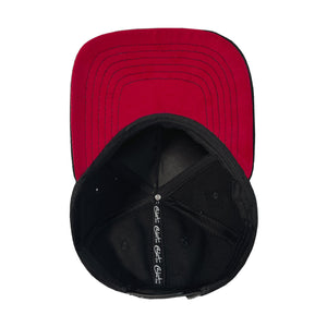 Gorra Culichi Caps Kids Black Panther Gamuza Black Cerrada