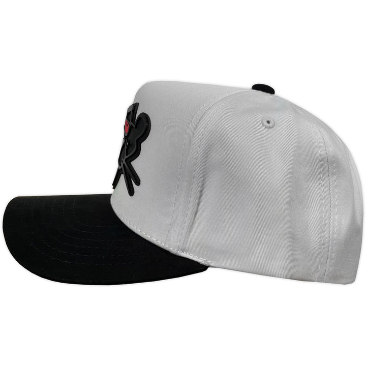 Gorra Vago Style Black Panther White/Black/Red Under Curva de Gamuza