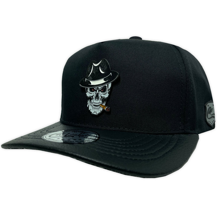 Gorra Culichi Caps Black Skull Black Solida