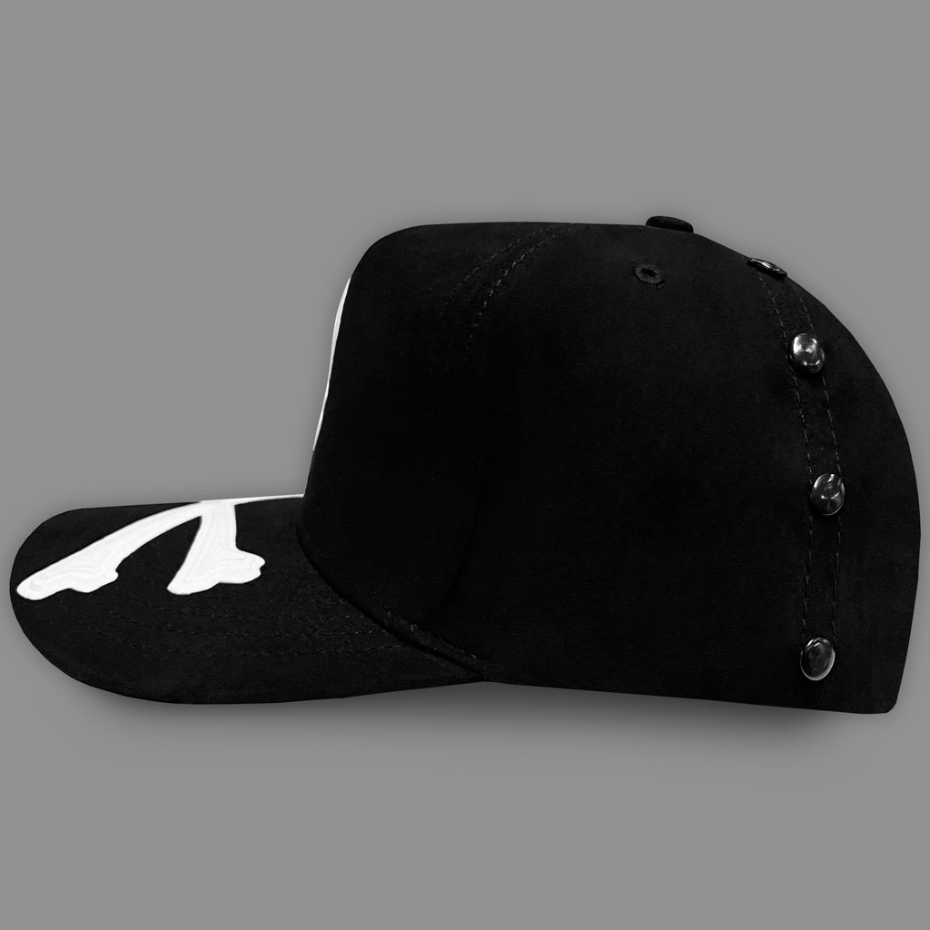 GORRA VAGO STYLE BONES FULL SUEDE CURVA TELA