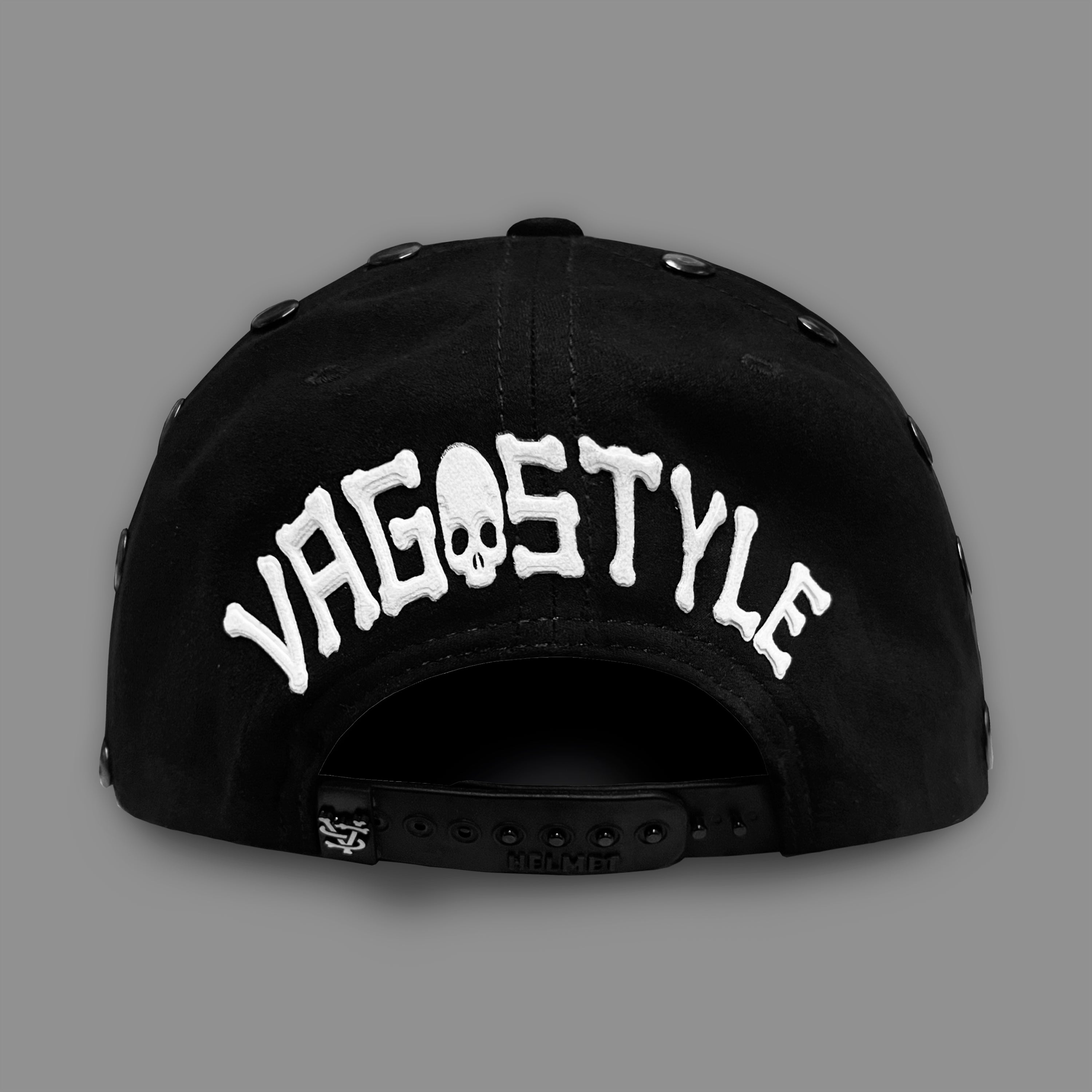 GORRA VAGO STYLE BONES FULL SUEDE CURVA TELA