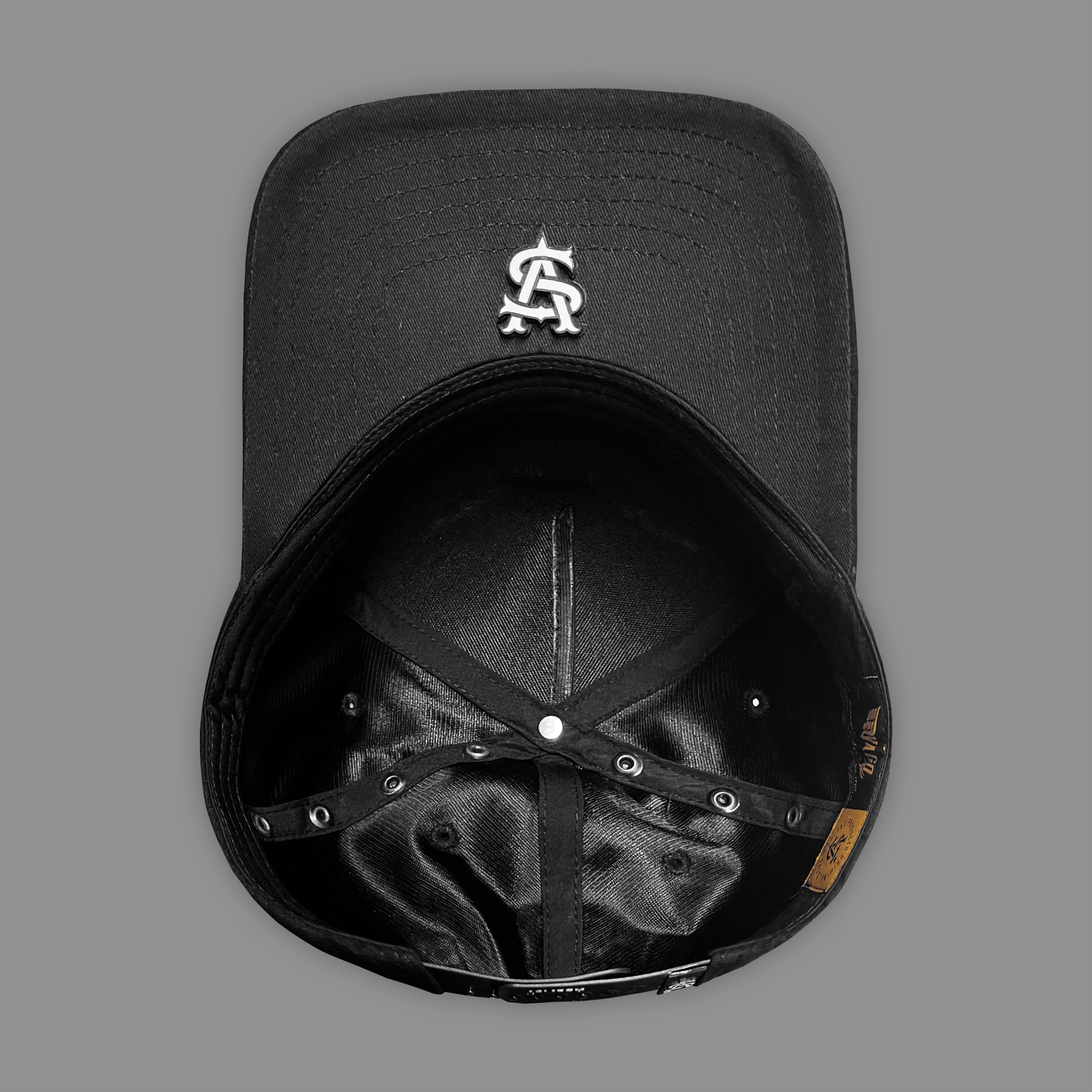 GORRA VAGO STYLE BONES FULL SUEDE CURVA TELA