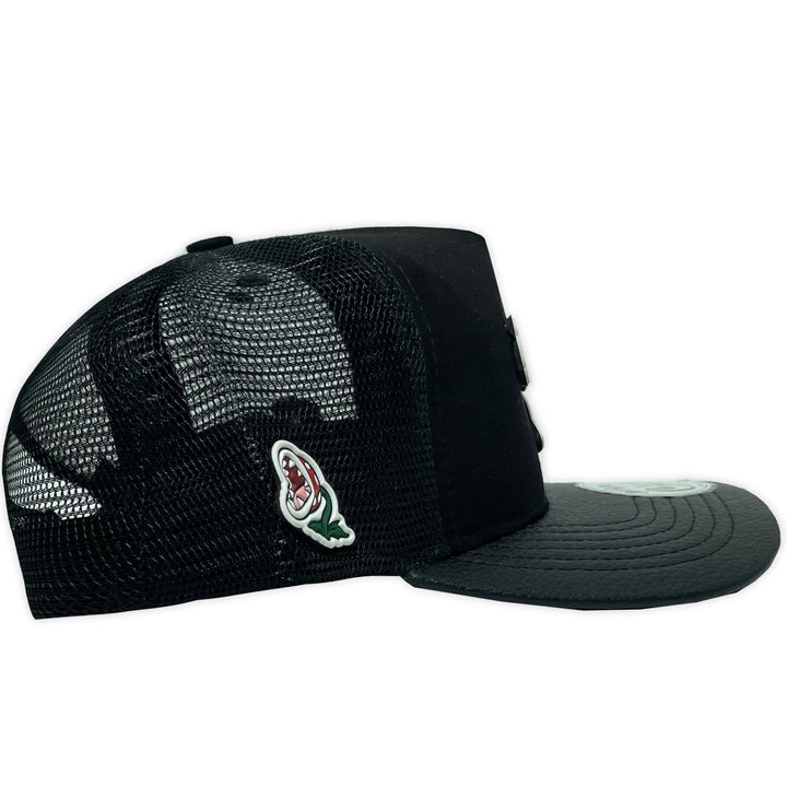 Gorra Culichi Caps Bowser Goma Trucker Negra&nbsp;