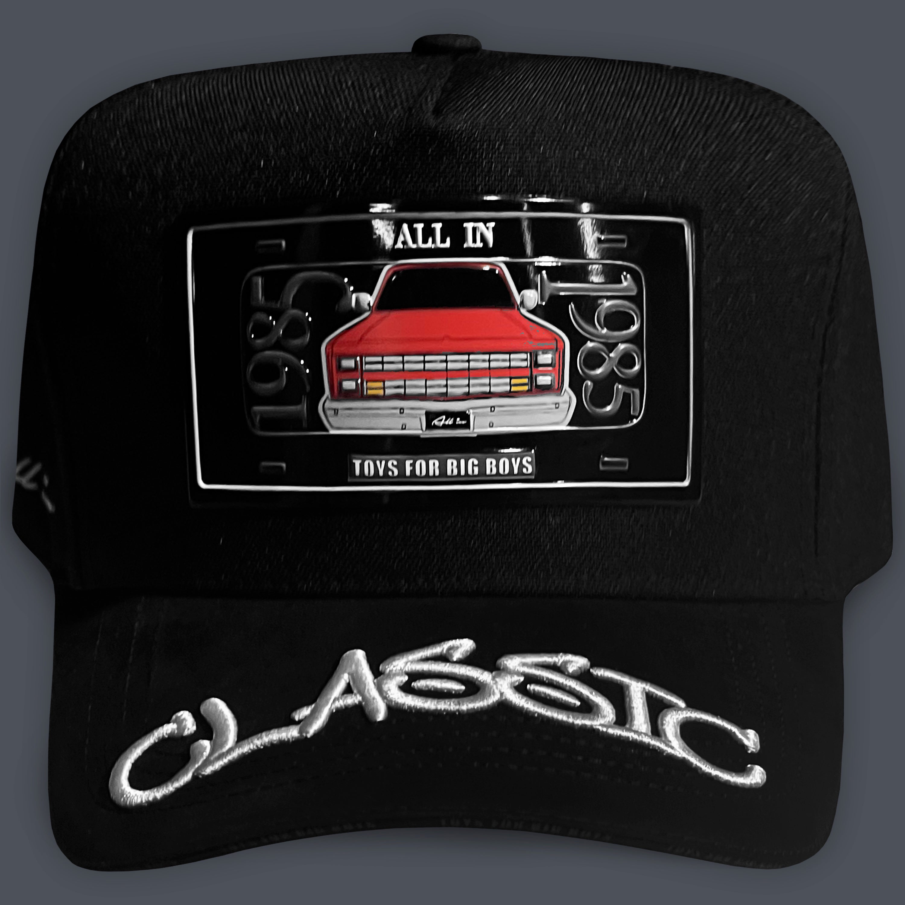 GORRA ALL IN BRAND BLACK C85 CLASIC SNAPBACK
