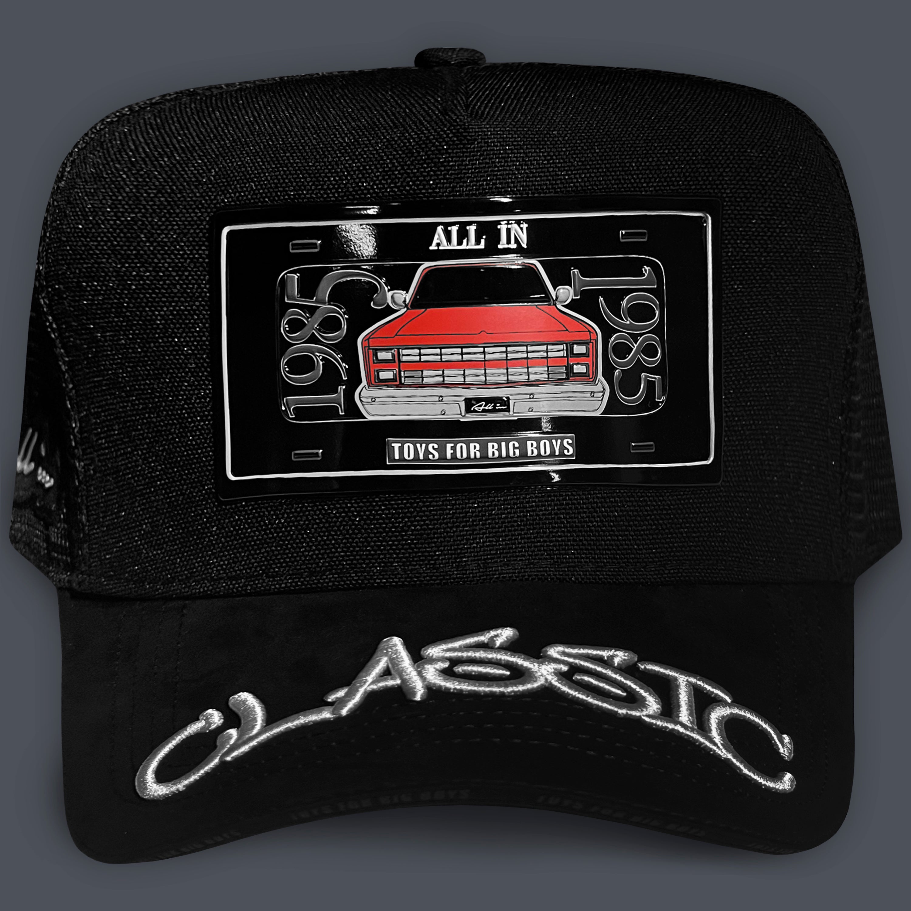 GORRA ALL IN BRAND BLACK C85 CLASIC TR
