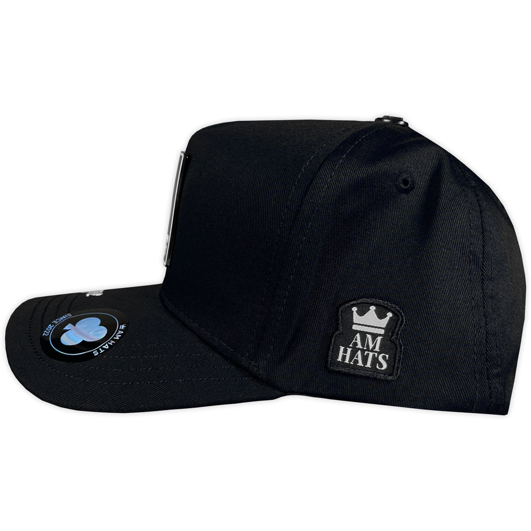 Gorra AM HATS CARTA JOKER CURVA BLACK