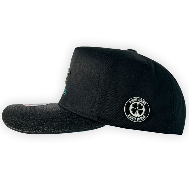 Gorra Pigui Cessna Black Semicurva